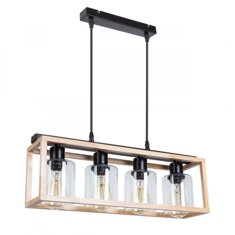  Светильник Arte Lamp DUBLIN A7025SP-4BK черный/бежевый