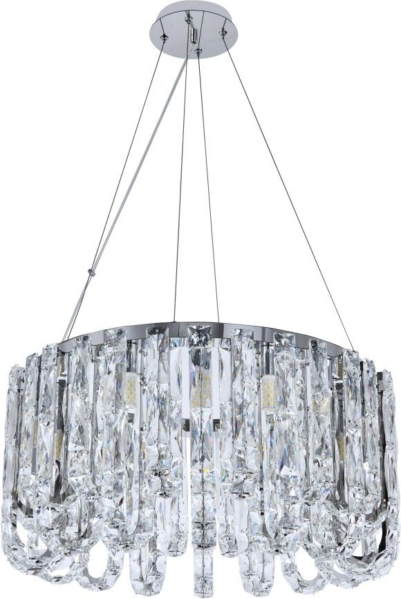 Люстра подвесная 60 см, Stilfort 2195/09/16P, хром