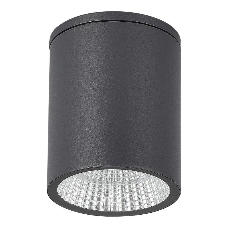 Накладной уличный светильник *10*12,2 см, *LED*12W, 3000/4000/6500K, ST-Luce Tubo SL9514.712.01, серый