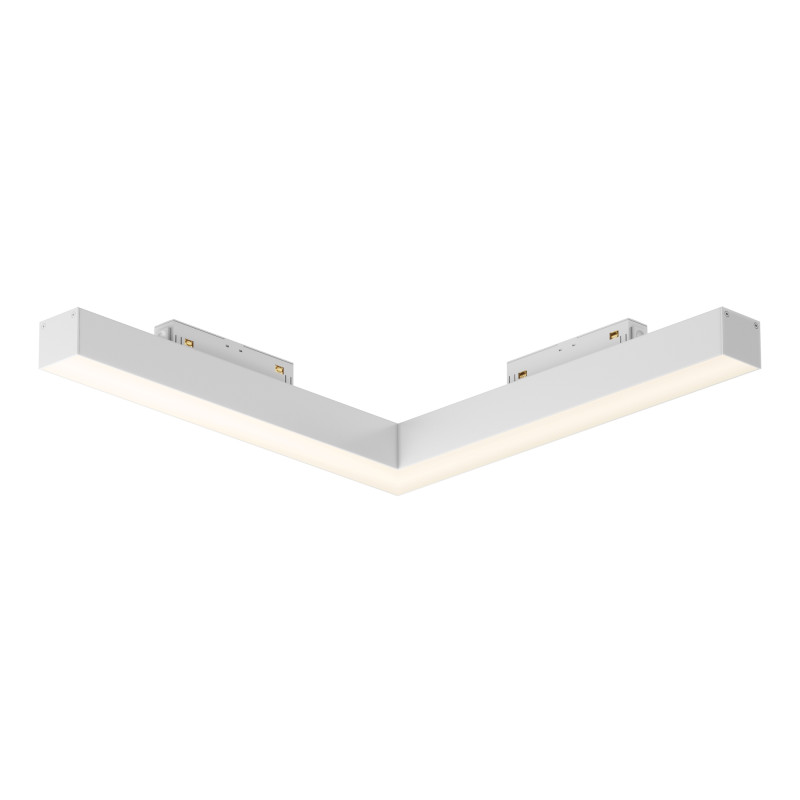 Трековый светильник 3,35*30*5 см, LED 24W, 3000К, Белый Maytoni Basis TR078-2-24W3K-W