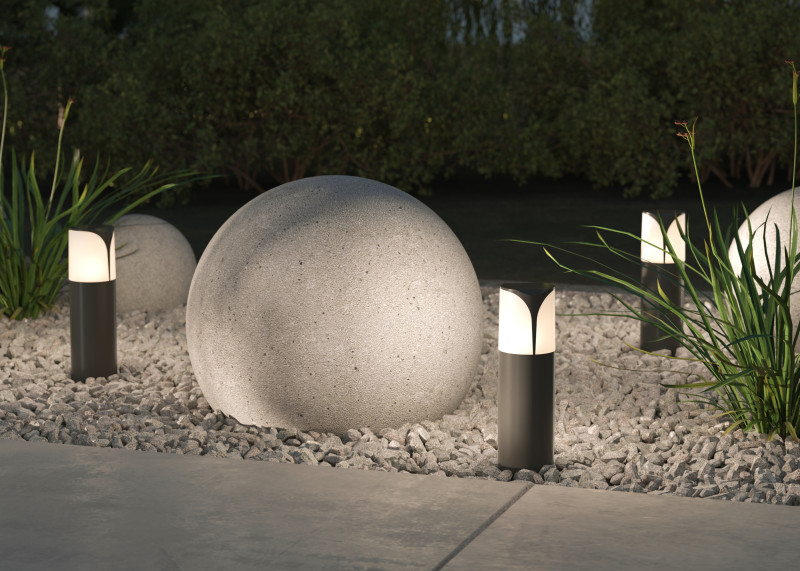 Ландшафтный светильник 30 см Maytoni Piccadilly O017FL-01B