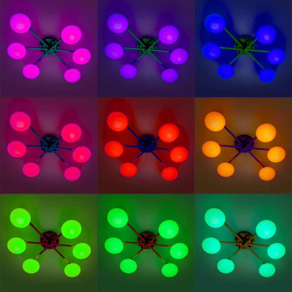 Светильник 87 см, 72W, 3000-5500K, Citilux ATMAN SMART CL226A163 LED RGB, бронза