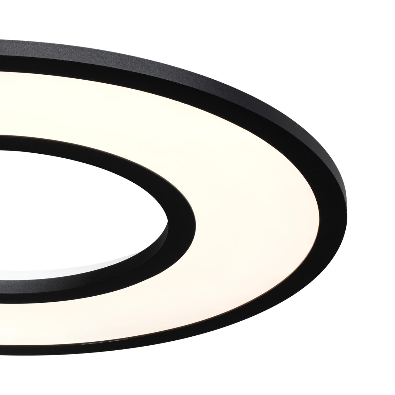 Потолочный светильник *48,5*4 см, LED 1*42W, 3000-4000-6500 К, Sonex Altair 7717/42L, белый/черный