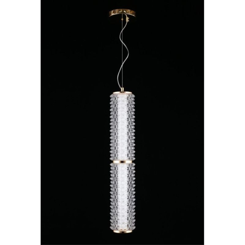 Подвесной светильник 15*105-210 см, 1*LED, 29W, 3000K, Aployt Ozann APL.331.06.29, золотой