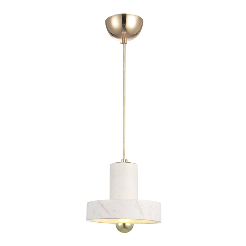 Светильник 18 см, Crystal Lux GOCCIA SP1, золото-мрамор