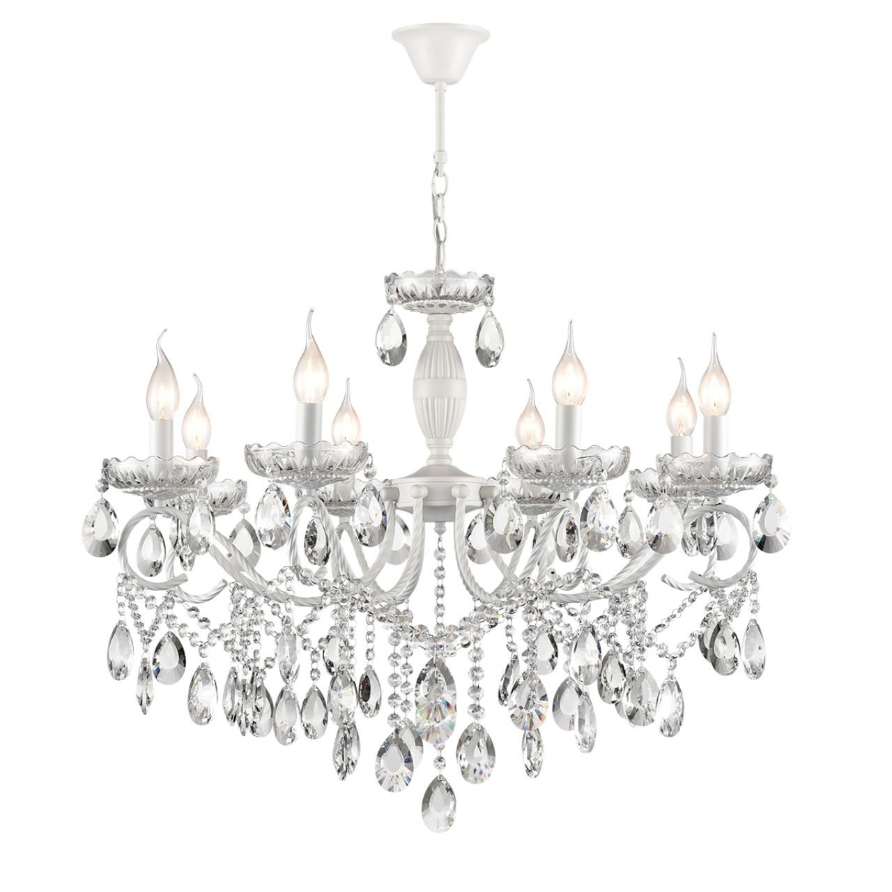 Люстра 74*87,5 см, 8*E14 Lumion Snow 8189/8 белый