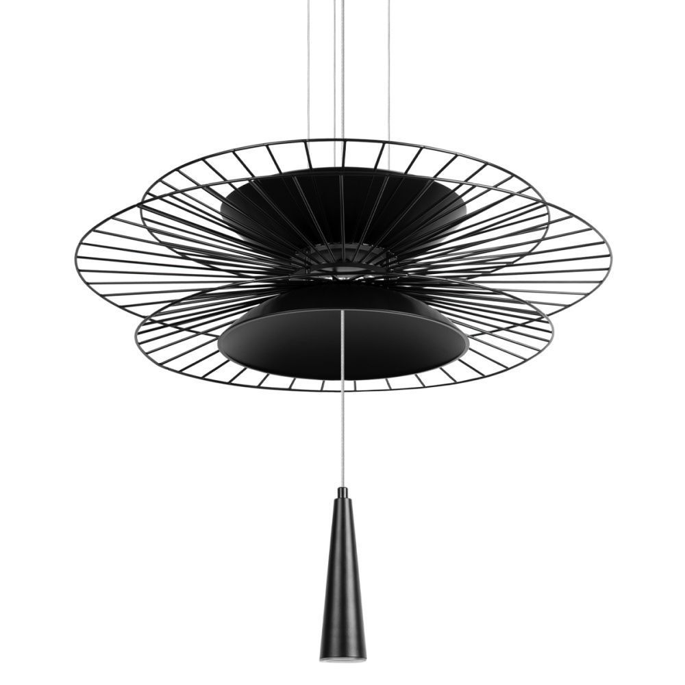 Подвесной светильник *60*100 см, 1*GU10*40W, Loft It Star 10141B/600 Black, Черный