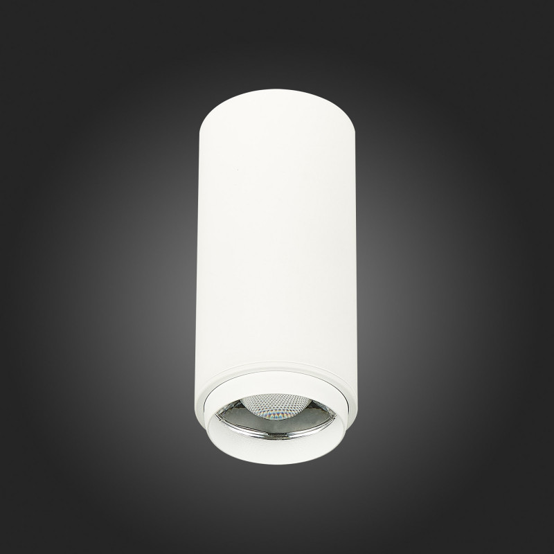 Светильник потолочный Zoom 6 см, 10W 4000K ST LUCE Накладные светильники ST600.542.10 Белый
