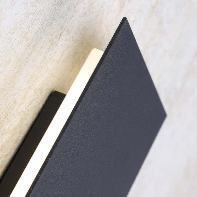 Бра Favourite Illusio 2412-2W, D80*W140*H450, черный