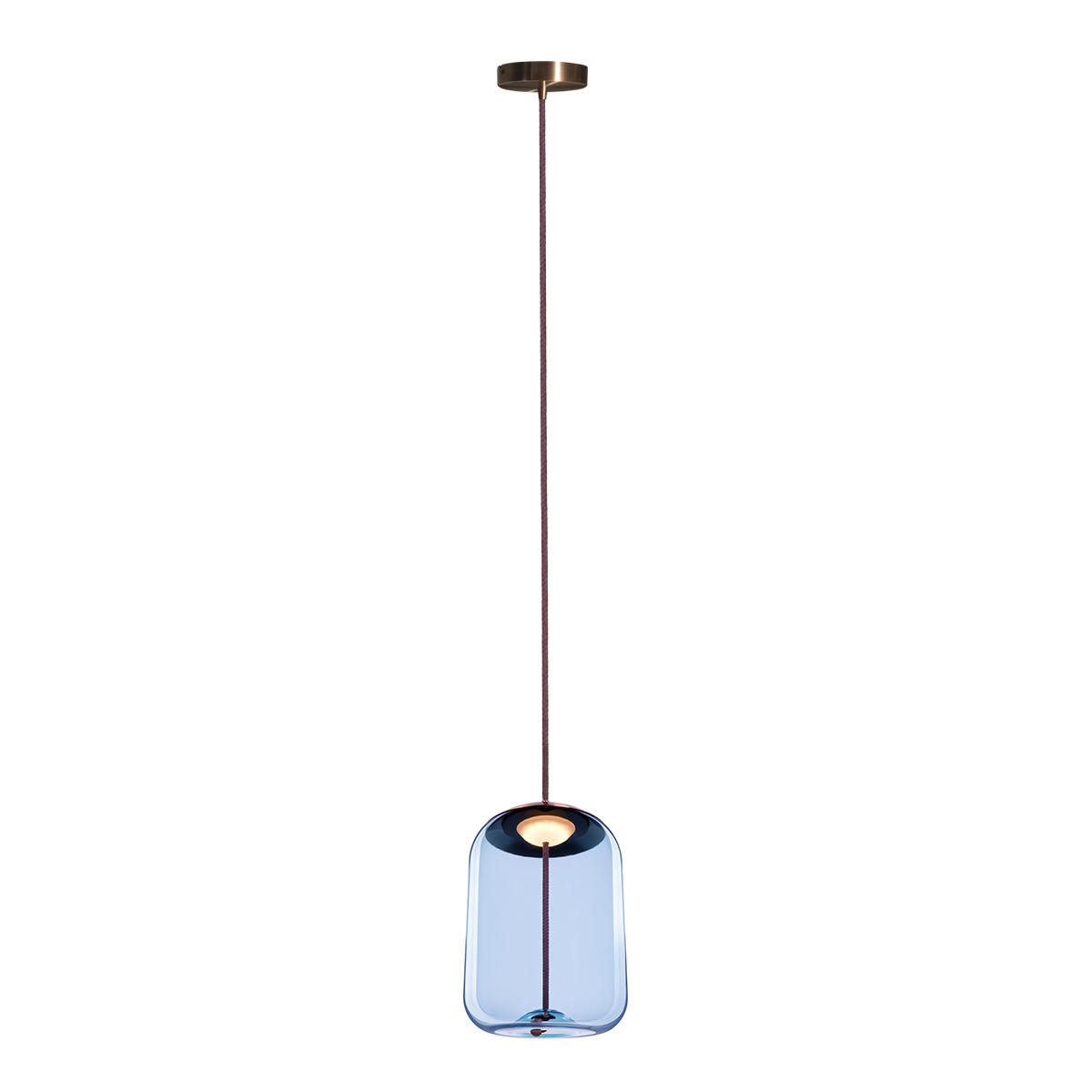 Подвесной светильник 12*22 см, 1*LED*5W LOFT IT Knot 8133-C mini медный