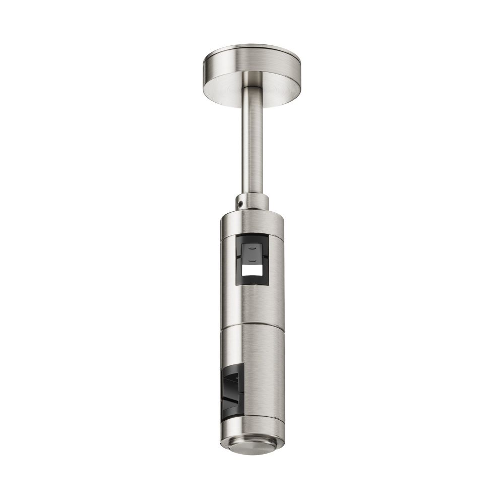 Комплектующие для трековой системы  TRA156C-D1-PT 4,5*2,9*-18,4 см, *Maytoni technical Accessories for tracks Flarity TRA156C-D1-PT, Платина