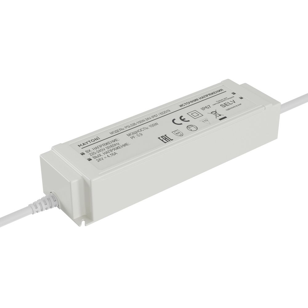 Источник напряжения PSL026 24V 100W IP67 822019 Maytoni Led Strip
