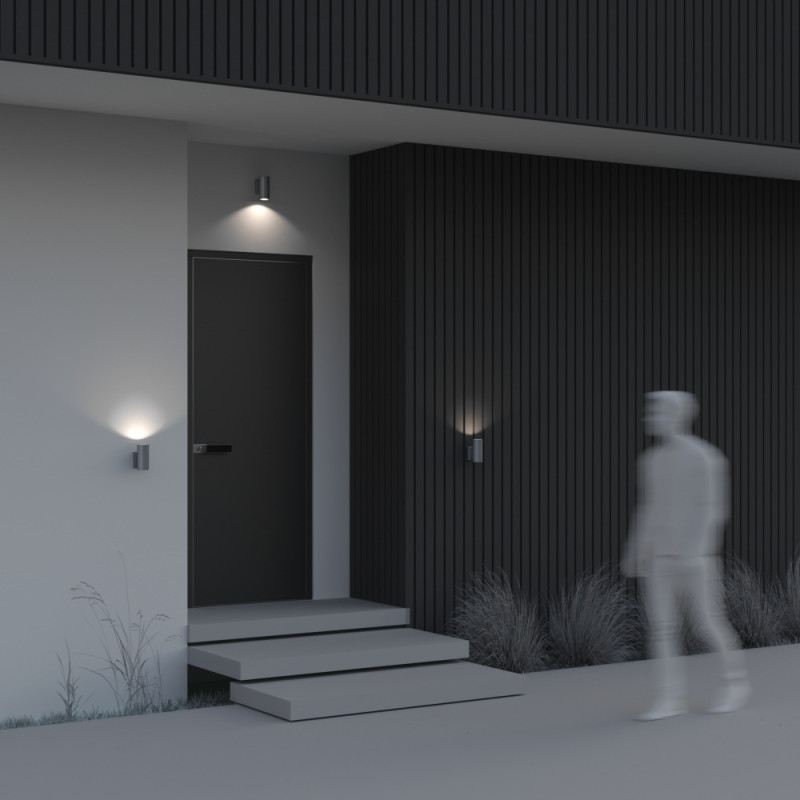 Светильник 14 см, Maytoni Bowery O574WL-01GR, серый