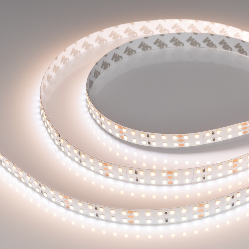 Лента RT-A240-15mm 24V White-MIX (19.2 W/m, IP20, 2835, 5m) (Arlight, Изменяемая ЦТ) 011960(2). Цена указана за 5 метров. Продается кратно 5 метрам.