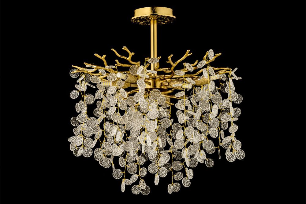 Люстра потолочная *47*54 см, 6*G9*40W, Dio D`arte Tavenna Antigue Tavenna H 1.3.46.102 A, Антик