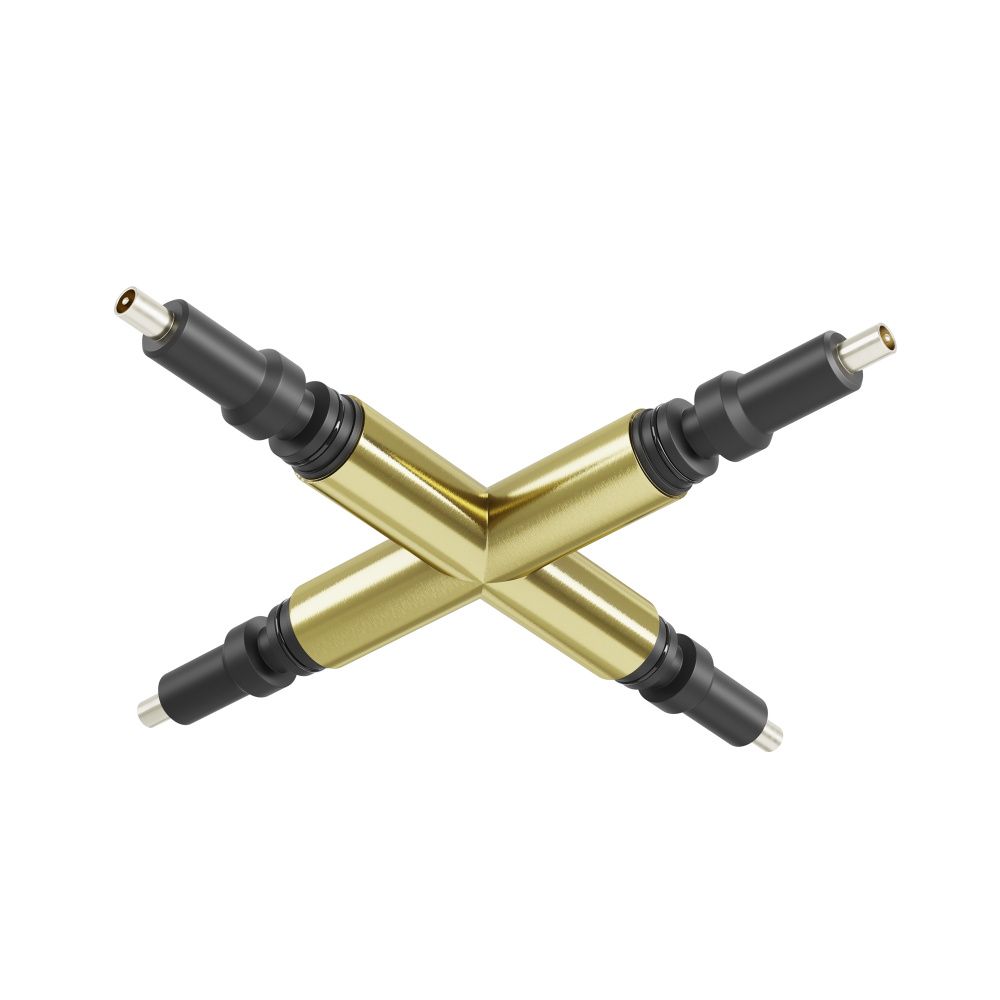 X образный коннектор для штанговой системы Axity 17,8*17,8-1,7 см, Maytoni Accessories for system Axity CA008TX-BS, Латунь