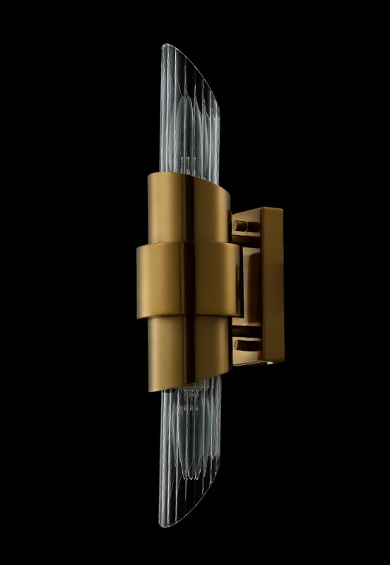 Бра 9*13 см, Crystal Lux JUSTO AP2 BRASS Латунь