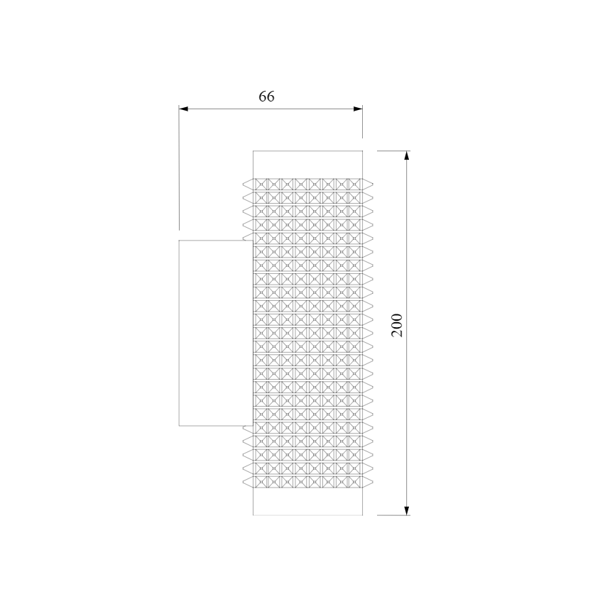 Настенный светильник Spike GU10 SW MRL 1014 белый Elektrostandard