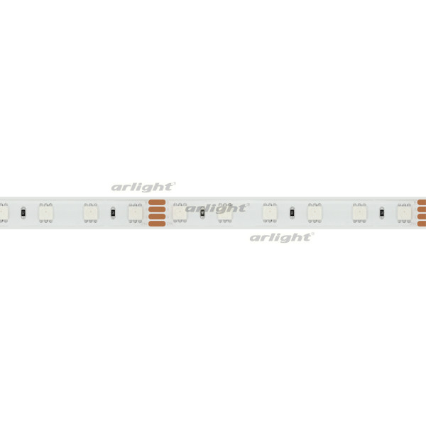 Лента герметичная RTW-PS-B60-12mm 24V RGB (14.4 W/m, IP67, 5060, 5m) (Arlight, 14.4 Вт/м, IP67) 021400(2). Цена указана за 5 метров. Продается кратно 5 метрам.