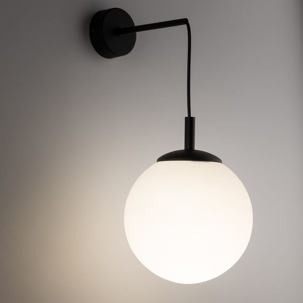 Бра 18*18*45 см, 1*E27*15W, TK Lighting Esme 10435, черный, a069087