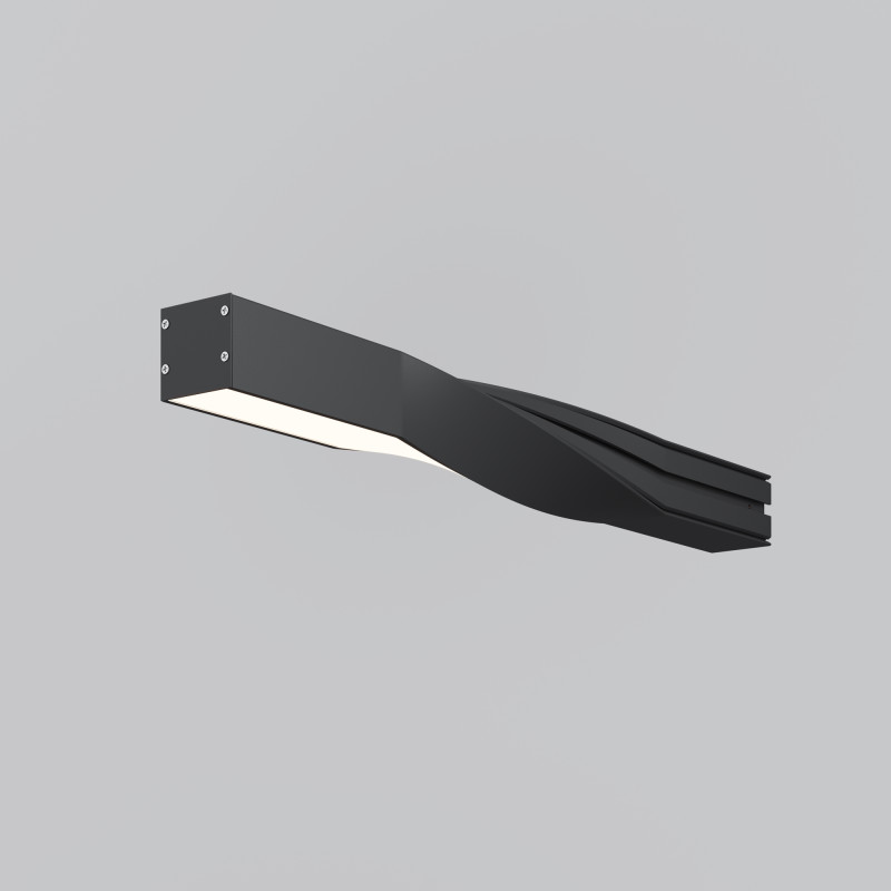 Радиусный профиль ALM-3535R-B-TR-90°-0.4M 3,5*3,5*40 см, Maytoni Led Strip черный