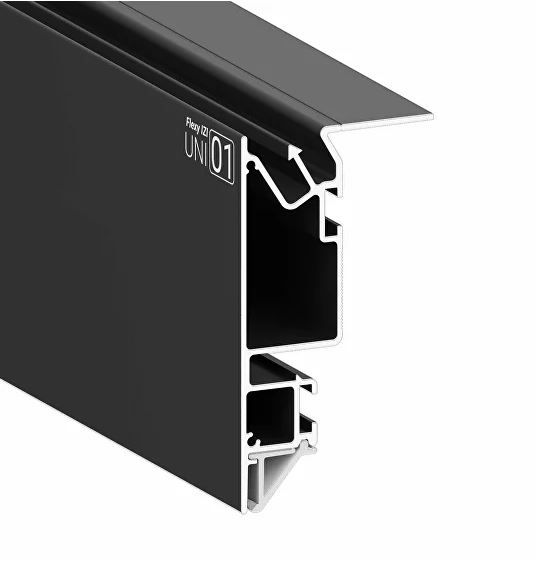 Профиль Flexy IZI UNI 01 для изготовления потолочных ниш и светильников