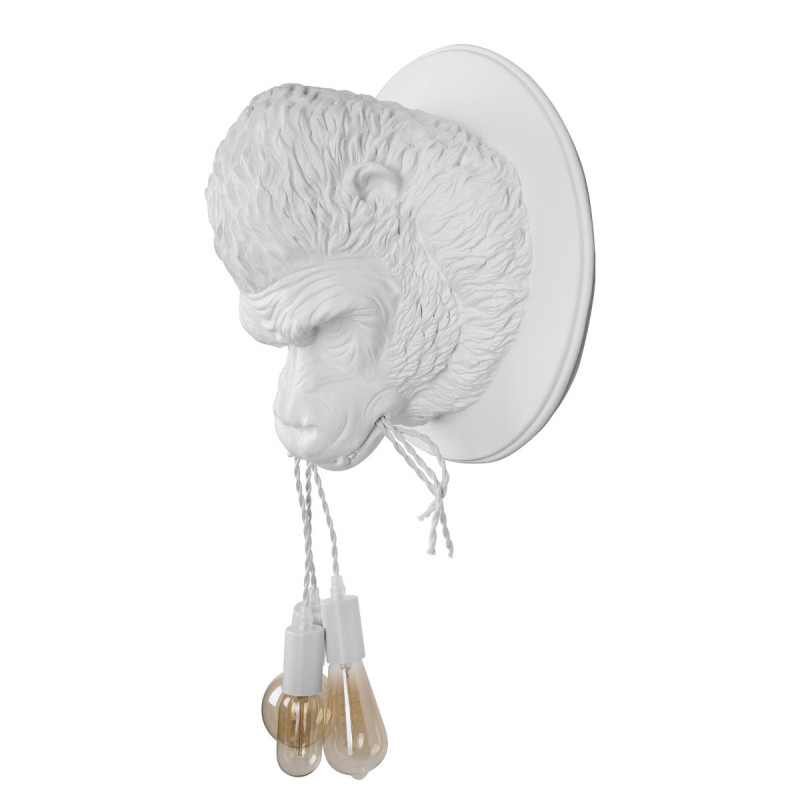 Светильник *41 см, 3*E27*W, Loft It 10178 White Gorilla, Белый
