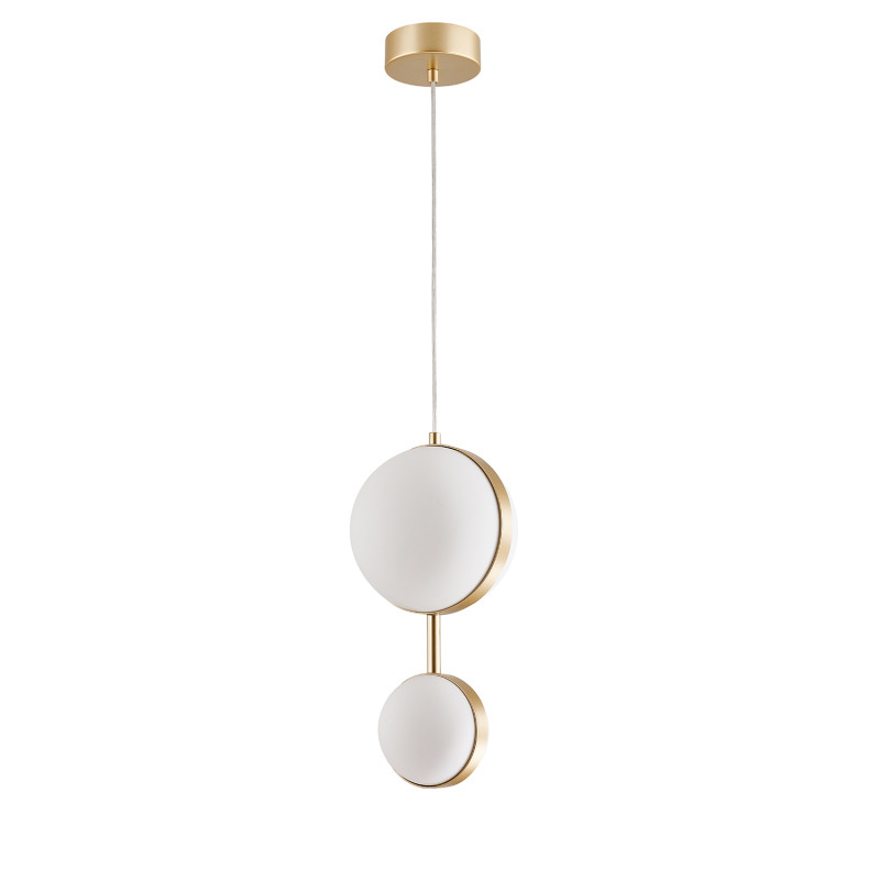 Подвесной светильник 20,5*158 см, LED, 15W, 4000К, Favourite Asterismo 4448-2P латунный