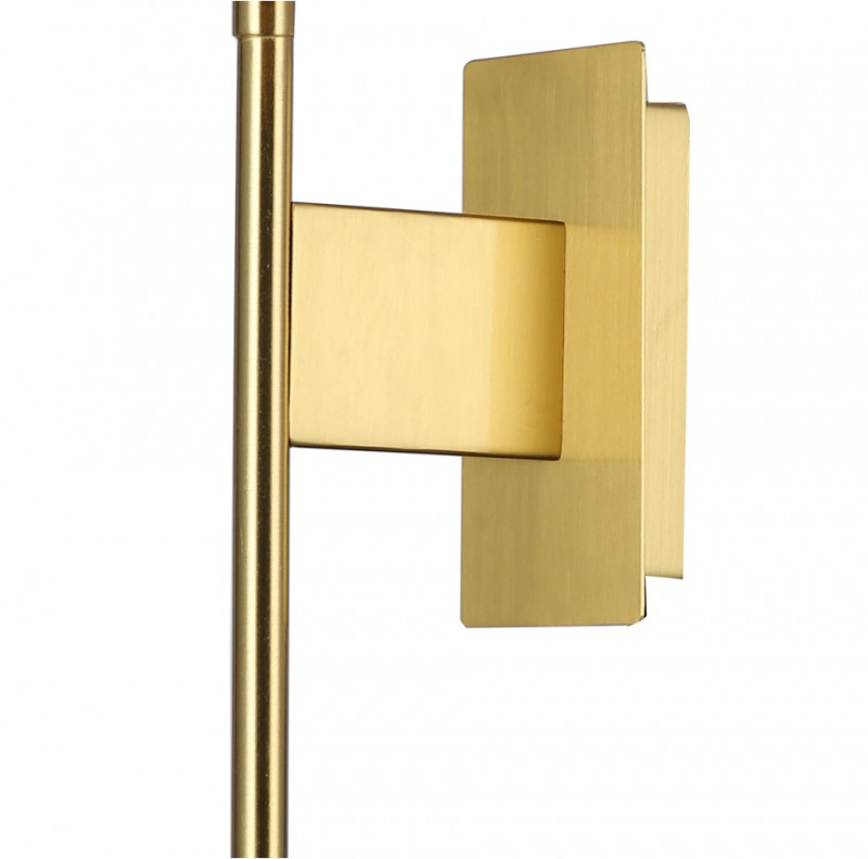 Бра Favourite Copita 2778-1W, D165*W130*H420, французское золото, плафон из прозрачного рифленого стекла