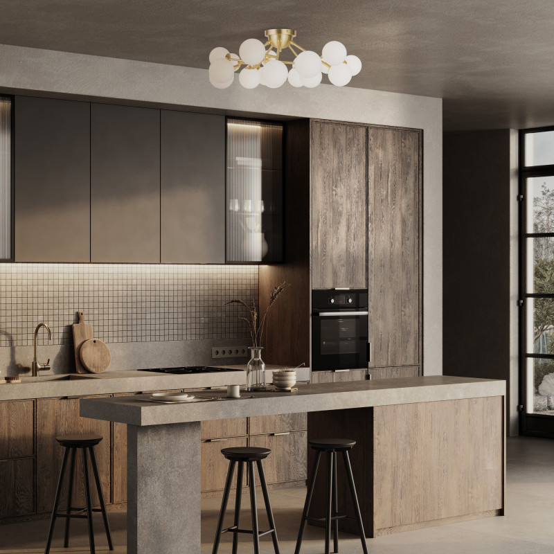 Светильник 75 см, Maytoni MOD545CL-20BS, золото