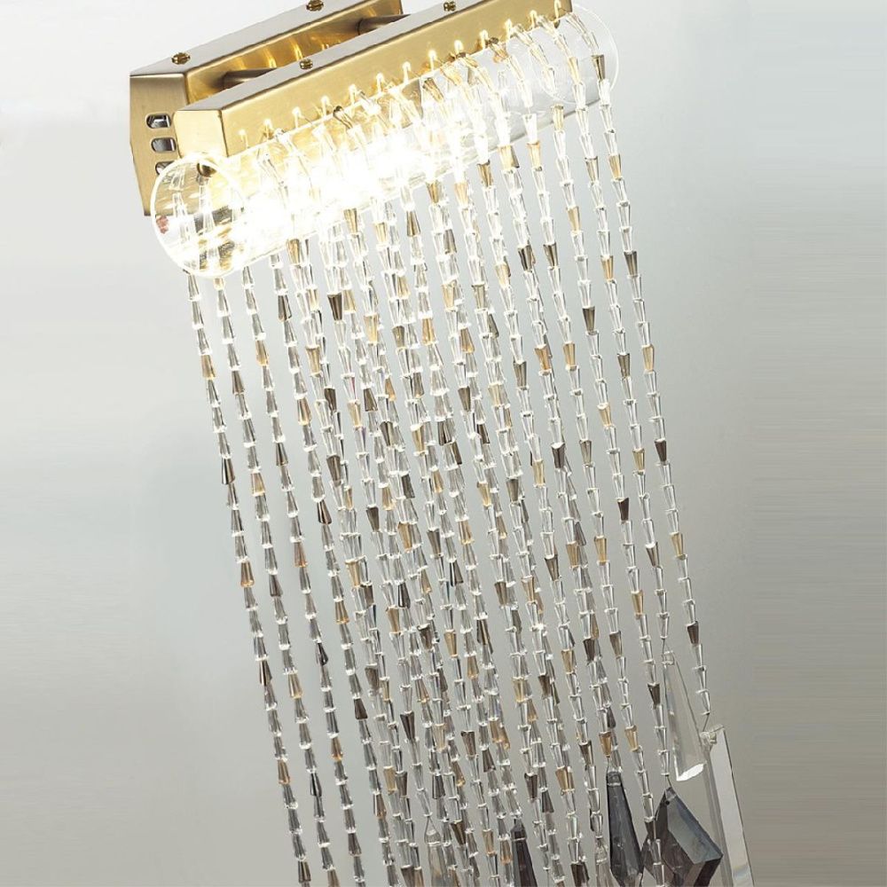 Настенный светильник 28*74 см, 10W, 3000K, Odeon Light Hall Afina 5420/10WL, бронза