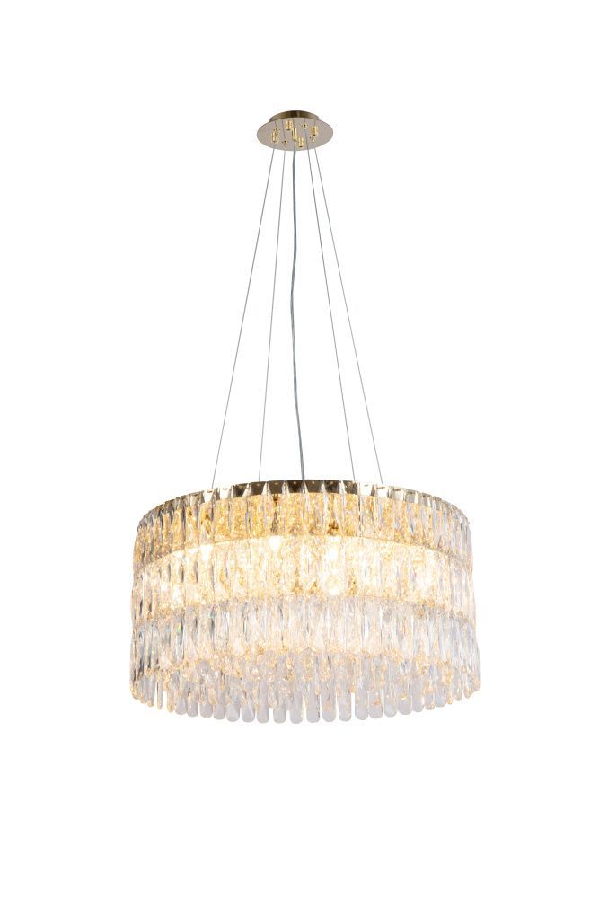 Люстра Ø600 x H310 (1430) мм, E14 18 x 40W (720W) NewRgy GOLD (Золото) 5060/18GD GOLD