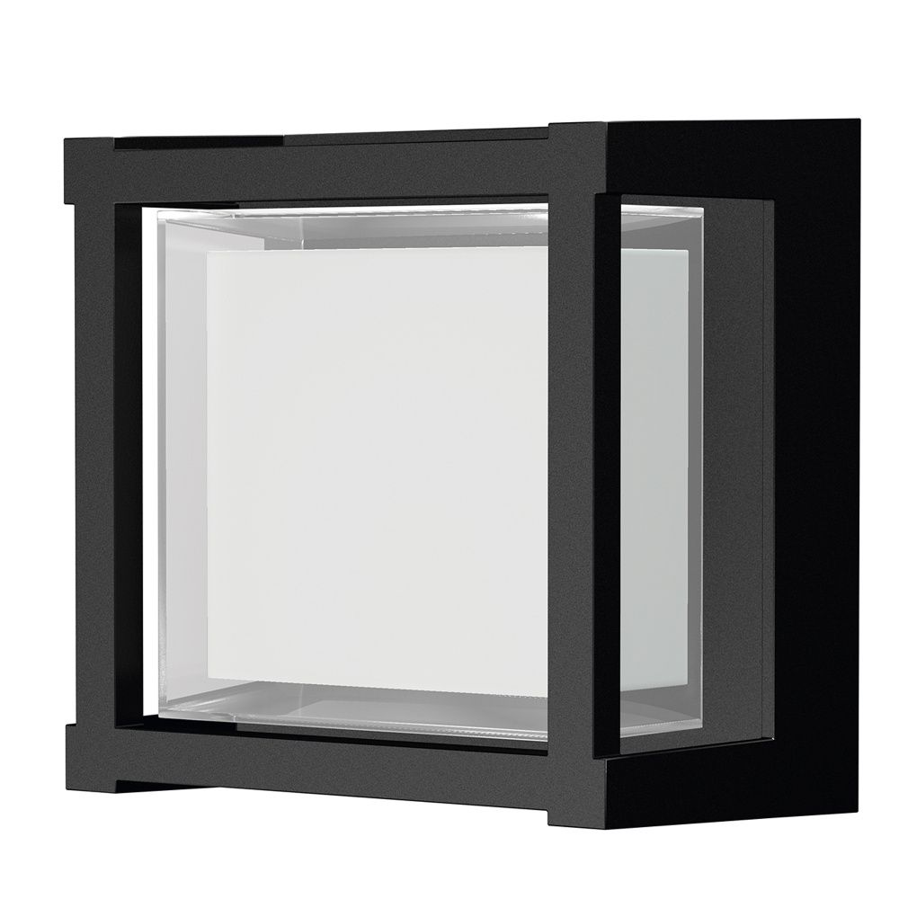 Уличный светильник 16,1*11,1*16,1-16,1 см, вр  см, *LED*15W, 2700-4000K, Mantra Creek MAN8851, черный