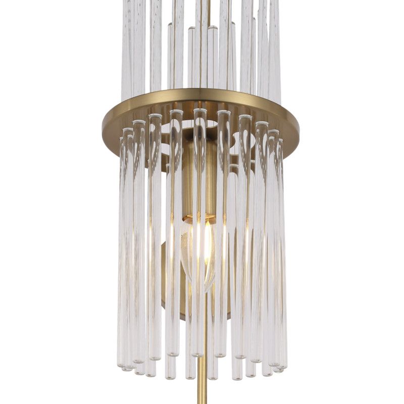 Бра 27,5*15*54 см, 1*E14*40W, ST-Luce Tasse SL6145.301.01, латунный