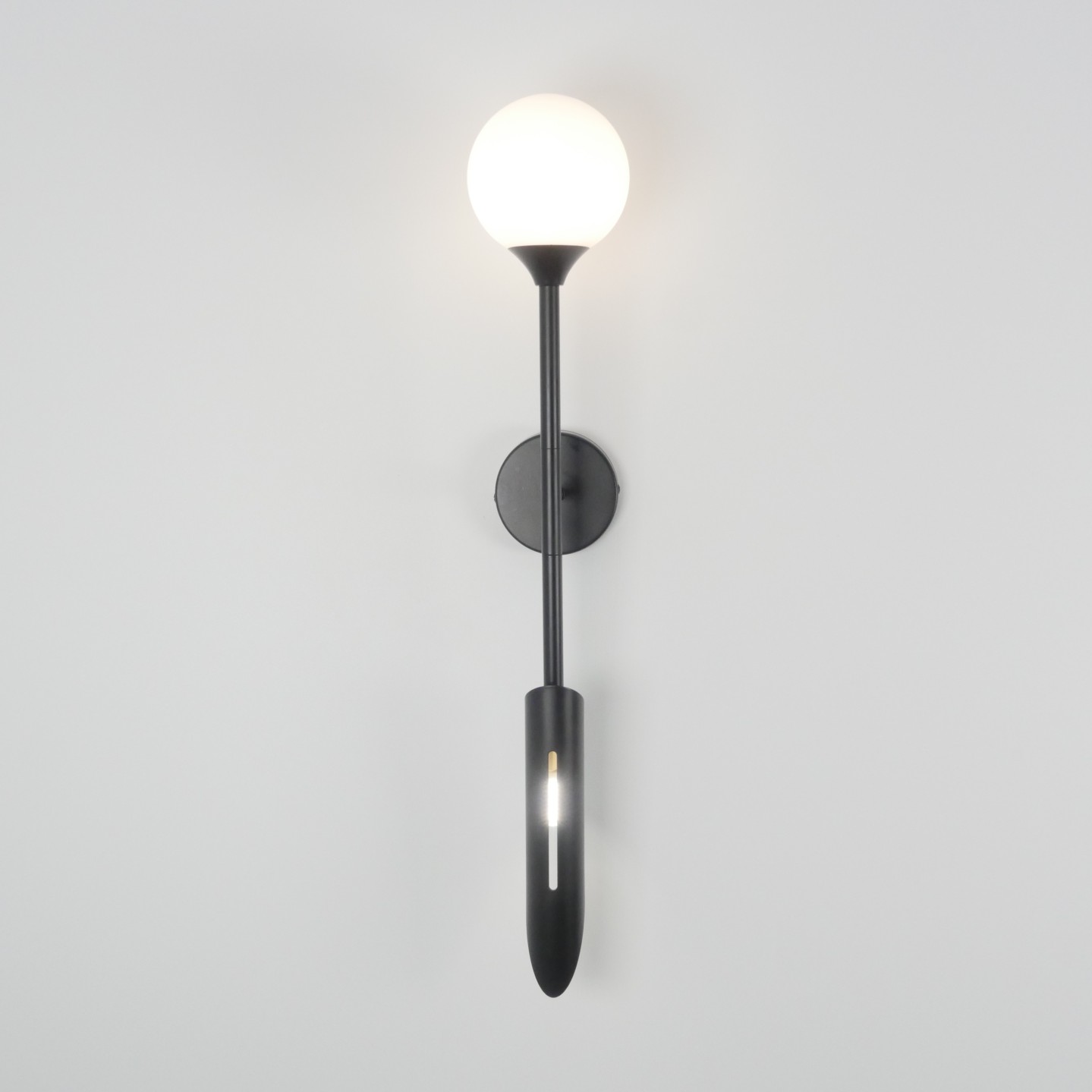 Светильник настенный ElegantLight DZN-5229 ЧЕРНЫЙ D580/H14/2/G9/4500K 24-03