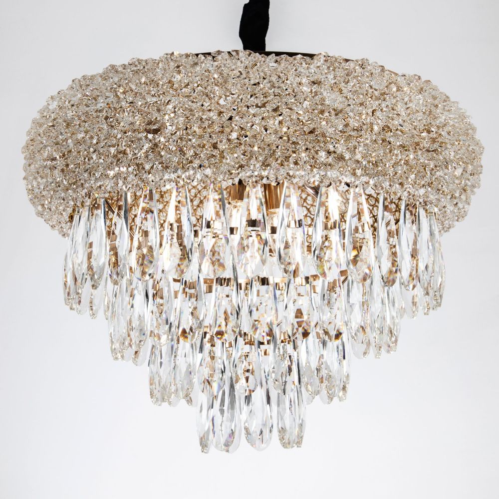 Подвесная люстра **130 см, Е14 9x40ВтW, , Золото MODELUX ML.2308.500 GD