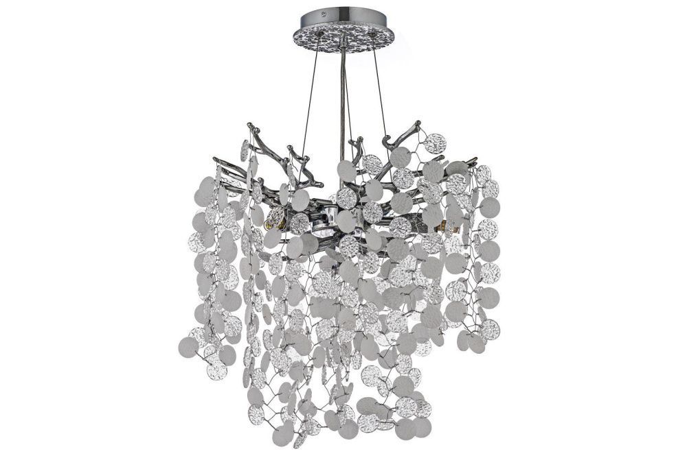 Люстра подвесная *37* см, 3*G9*40W, Dio D`arte Tavenna Nickel Tavenna H 1.5.32.103 N, Никель