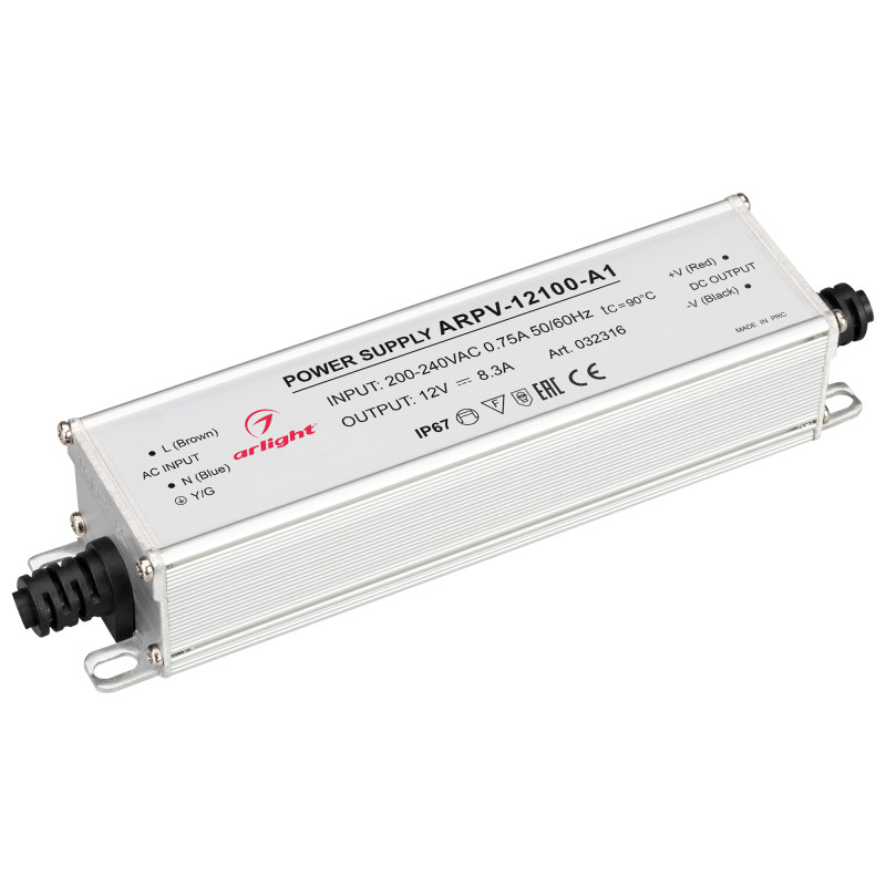Блок питания Arlight 032316 15,2*3,75*3,1 см.