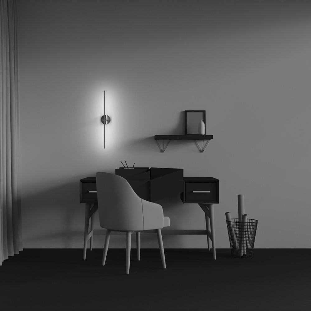 Бра 8*10,5*-60 см, *LED*6W, 2700K, Maytoni Elegant C084WL-L7BS2.7K-1, Латунь