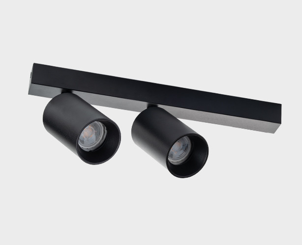 Спот 33,6*14,2 см, ITALLINE  DANNY E2 AS black