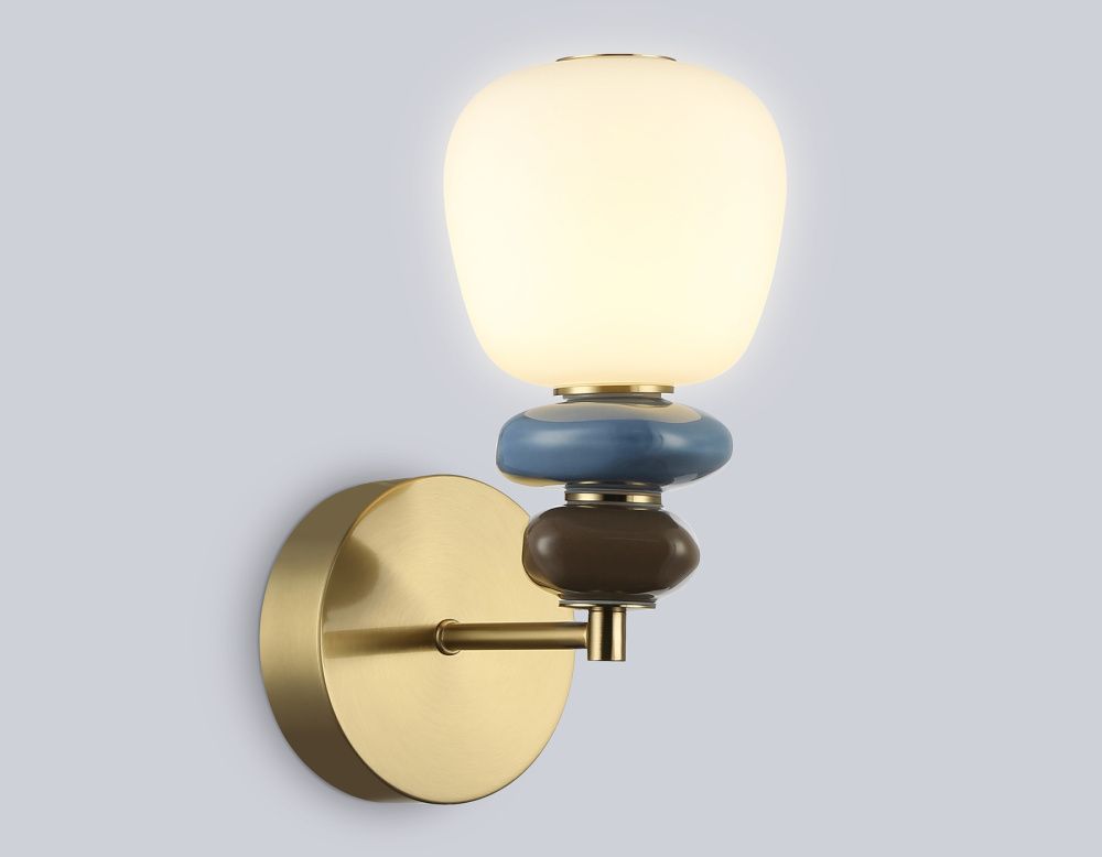 Бра 14*22,5*30- см, **W, 3000K, Ambrella Light High Light LH53168, бронза