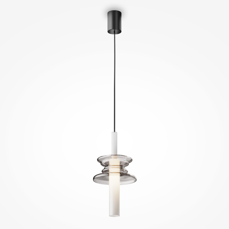Подвесной светильник 18*53*335 см, 1 G9*28W Sound Wave MOD255PL-01B4 Maytoni, Черный