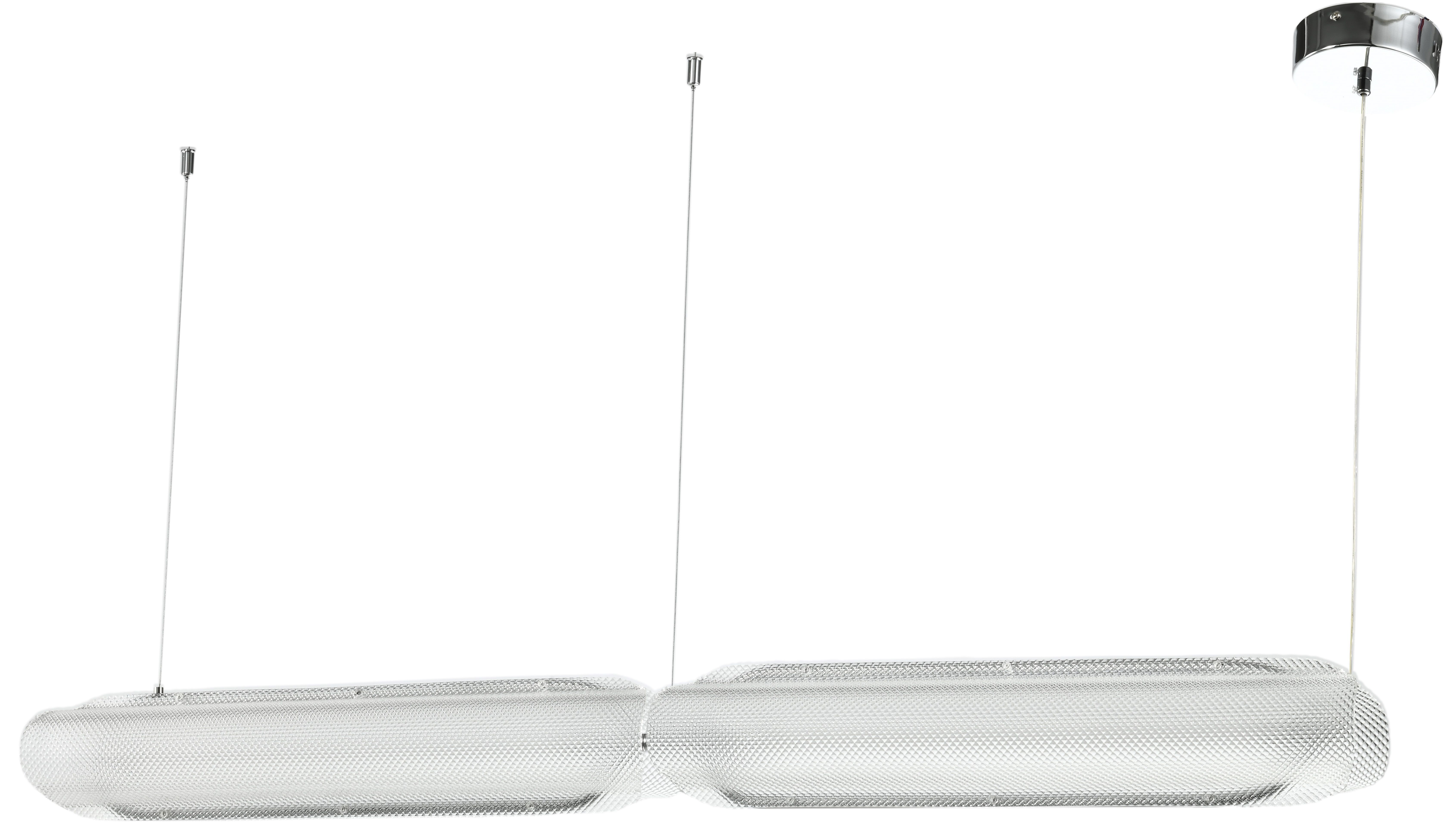 Светильник подвесной 12*60 см, LED 25W 4000K хром Zortes Circon ZRS.90610.25