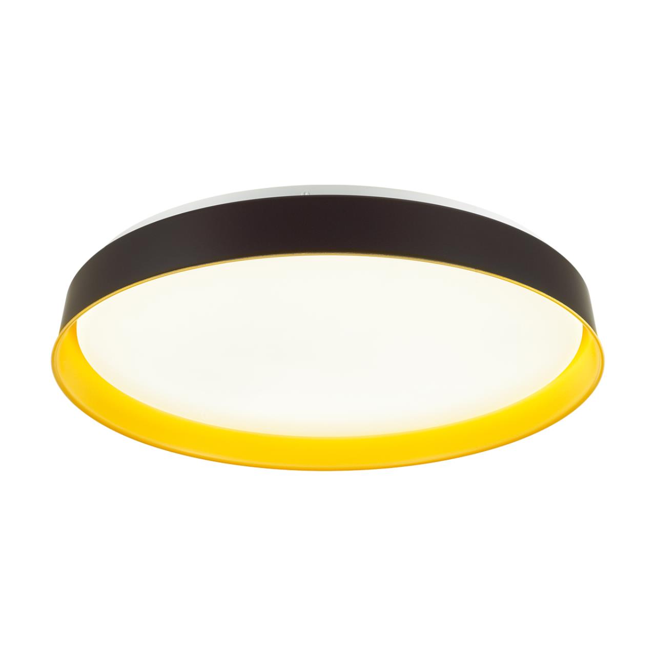 Cветильник 50 см, LED 1*70W, 3000-6000 К, Sonex Tuna Yellow 7711/EL, белый/желтый