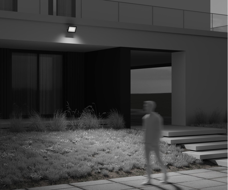 Прожектор 27 см, 100W, 6500K, Maytoni Flood FL001-L100B6K, черный