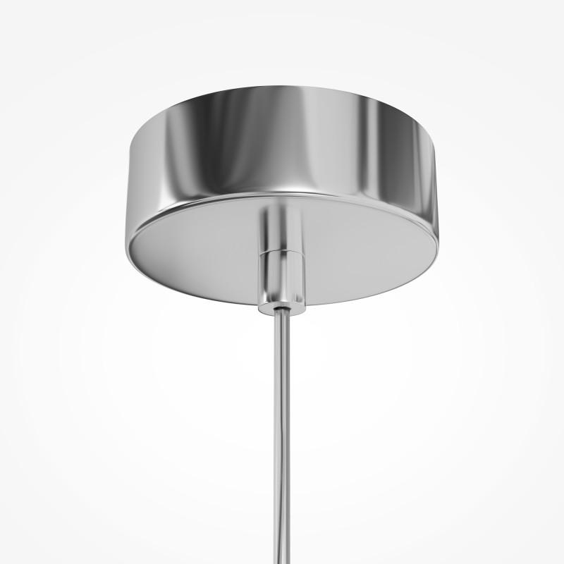 Подвесной светильник 12*12*339 см, LED, 16W, 3000К, Maytoni DROP MOD273PL-L16CH3K хром