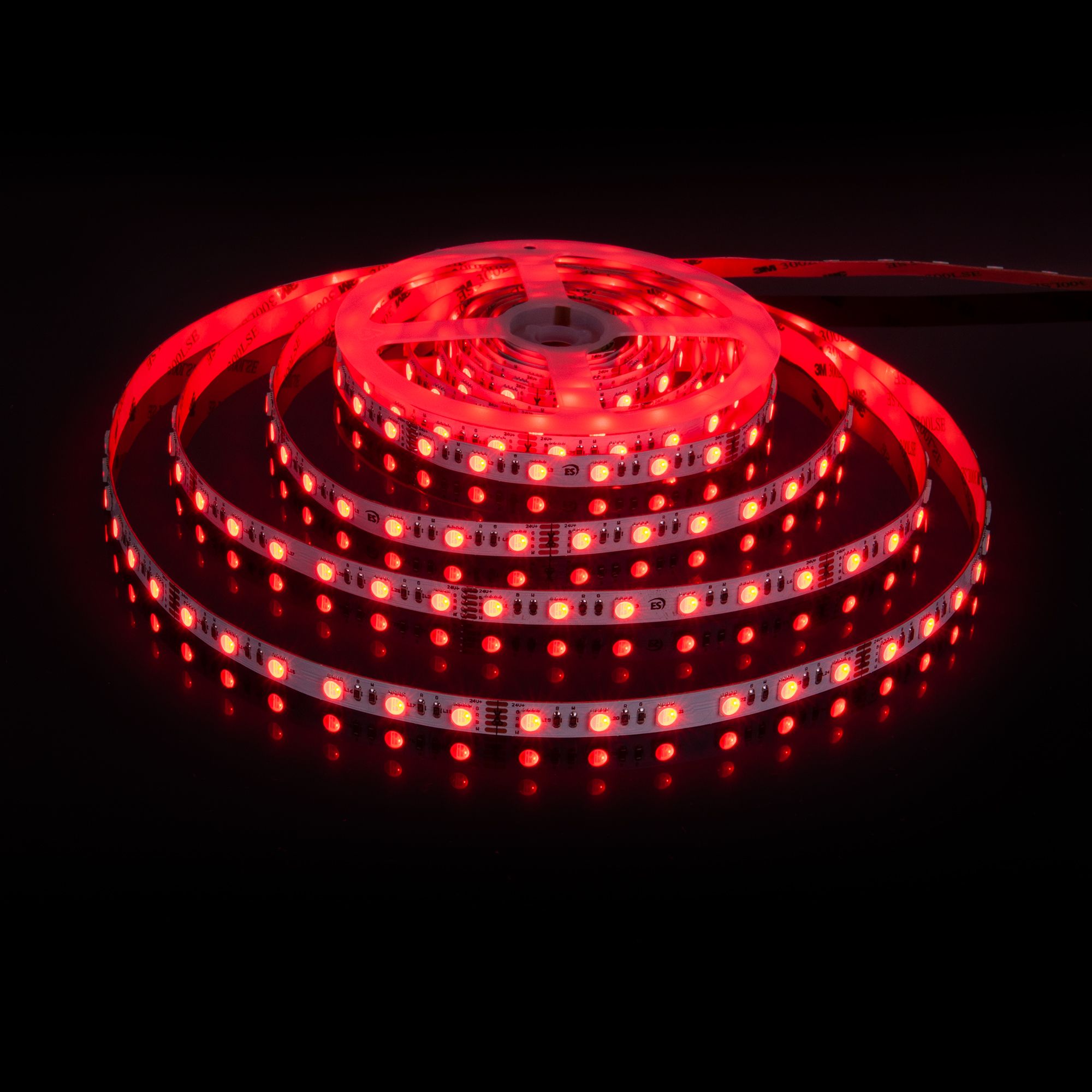 Светодиодная лента Лента светодиодная 24V 24W 60Led 5050 IP20 MIX RGB/дневной белый, 5м Elektrostandard