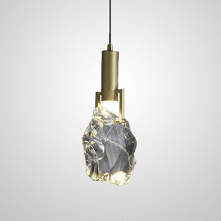 Подвесной светильник GLADYS brass 12*12*28 см, 1*GU10*40W, ImperiumLoft gladys01, Латунь
