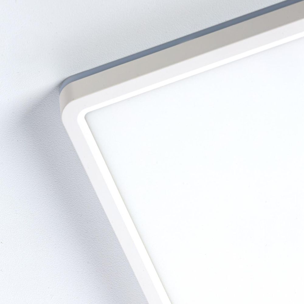 Светильник накладной 40*40*-2,5 см, *LED*50W, 3000-5500K, Citilux Norma CL749K400, Белый