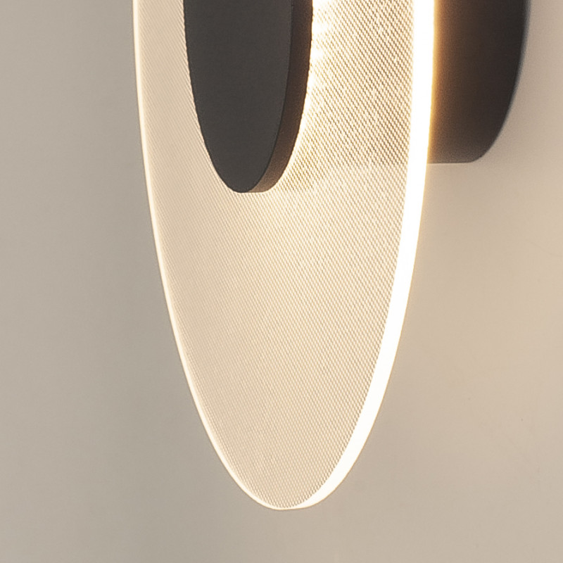 Бра 5,7*50*50 см, LED *  18W, 3000К Mantra Venus 8013, черный